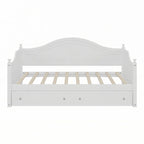 Lit de repos en bois double avec tiroirs