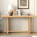 Élégante table console 60, table d'entrée rectangulaire d'extérieur avec construction robuste pour le couloir