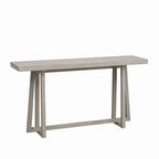 Élégante table console 60, table d'entrée rectangulaire d'extérieur avec construction robuste pour le couloir