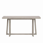 Élégante table console 60, table d'entrée rectangulaire d'extérieur avec construction robuste pour le couloir