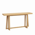 Élégante table console 60, table d'entrée rectangulaire d'extérieur avec construction robuste pour le couloir
