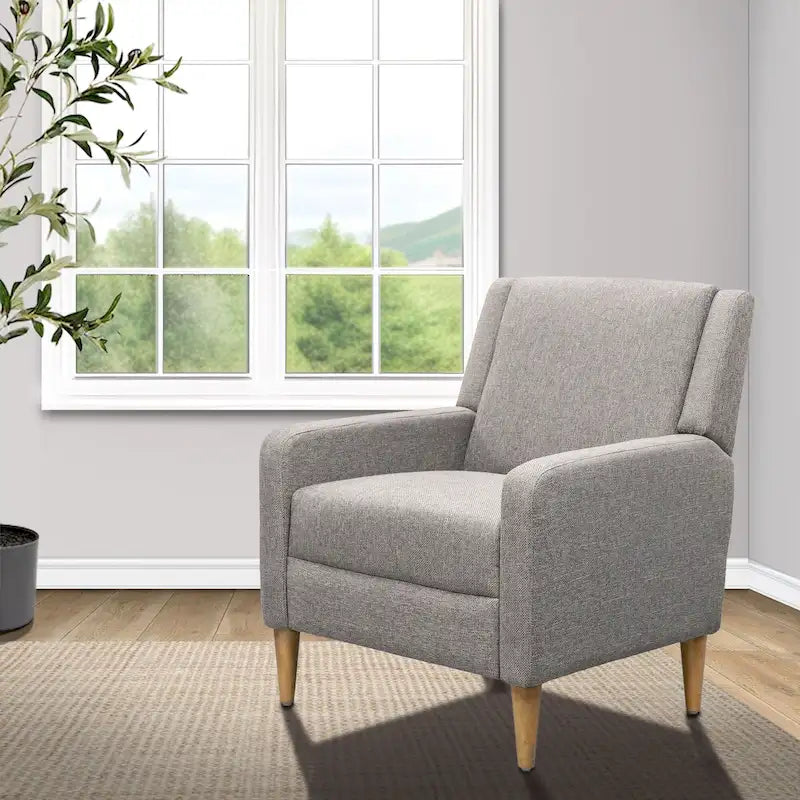 Fauteuil d'appoint rembourré | Chaise de salon confortable | Style moderne