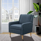 Fauteuil d'appoint rembourré | Chaise de salon confortable | Style moderne