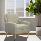 Fauteuil d'appoint rembourré | Chaise de salon confortable | Style moderne