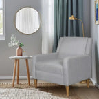 Fauteuil d'appoint rembourré | Chaise de salon confortable | Style moderne
