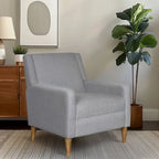 Fauteuil d'appoint rembourré | Chaise de salon confortable | Style moderne