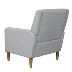 Fauteuil d'appoint rembourré | Chaise de salon confortable | Style moderne