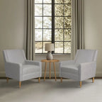 Fauteuil d'appoint rembourré | Chaise de salon confortable | Style moderne