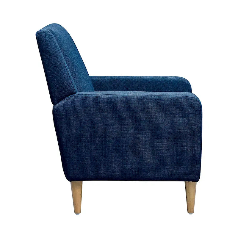 Fauteuil d'appoint rembourré | Chaise de salon confortable | Style moderne