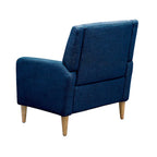 Fauteuil d'appoint rembourré | Chaise de salon confortable | Style moderne