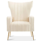 Fauteuil cabriolet | Fauteuil d'appoint rembourré pour salon