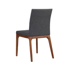 Chaise de salle à manger en cuir recyclé, lot de 2 | Chaise moderne écologique
