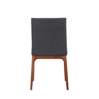 Chaise de salle à manger en cuir recyclé, lot de 2 | Chaise moderne écologique
