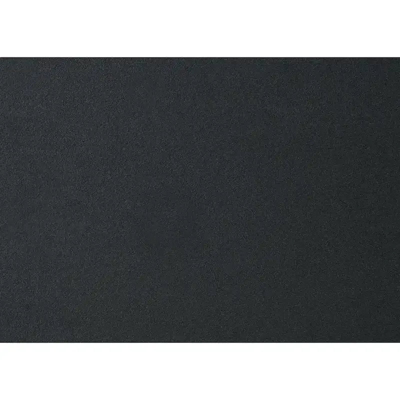 Lit plateforme capitonné en velours noir | Meubles de chambre à coucher glamour