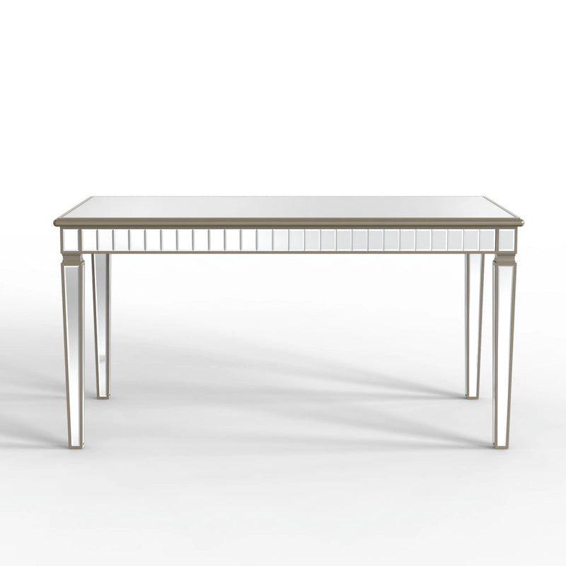 Table de salle à manger rectangulaire contemporaine