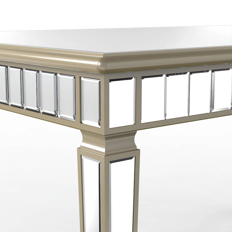 Table de salle à manger rectangulaire contemporaine