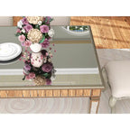 Table de salle à manger rectangulaire contemporaine