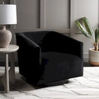 Fauteuil d'appoint entièrement assemblé | 81 cm L x 84 cm P x 74 cm H | Fauteuil de salon moderne rembourré
