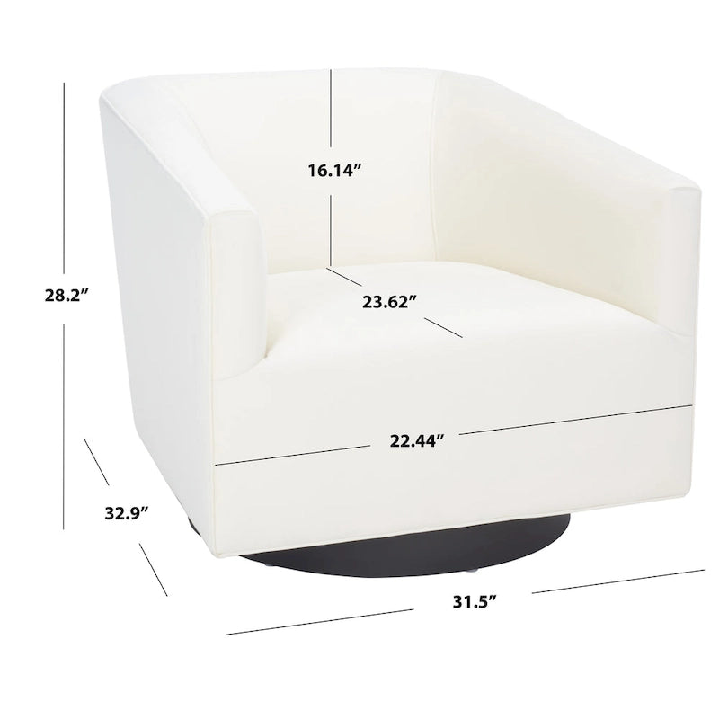 Fauteuil d'appoint entièrement assemblé | 81 cm L x 84 cm P x 74 cm H | Fauteuil de salon moderne rembourré