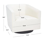 Fauteuil d'appoint entièrement assemblé | 81 cm L x 84 cm P x 74 cm H | Fauteuil de salon moderne rembourré