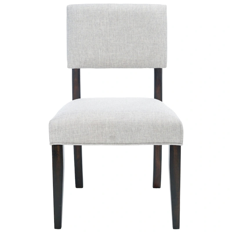 Lot de 2 chaises de salle à manger en bois massif | Assise rembourrée | 53,34 cm (l) x 52,07 cm (L) x 88,27 cm (H)