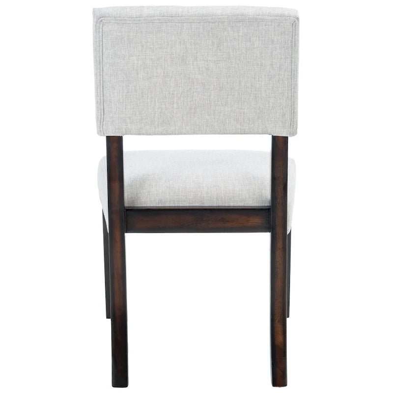Lot de 2 chaises de salle à manger en bois massif | Assise rembourrée | 53,34 cm (l) x 52,07 cm (L) x 88,27 cm (H)