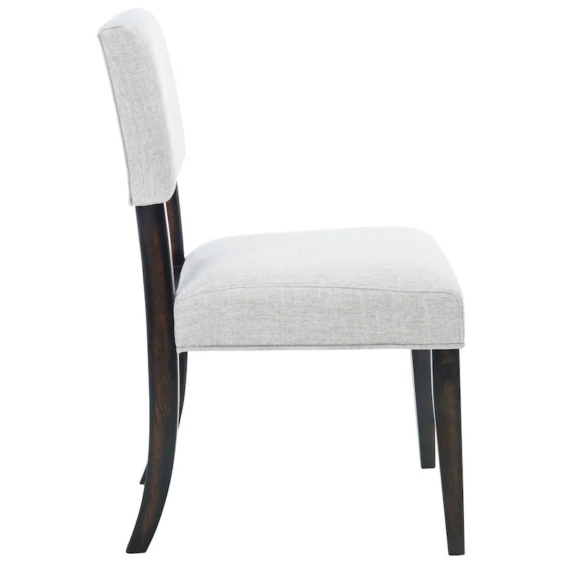 Lot de 2 chaises de salle à manger en bois massif | Assise rembourrée | 53,34 cm (l) x 52,07 cm (L) x 88,27 cm (H)
