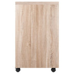 Meuble de rangement en bois avec portes et étagères réglables | Cuisine ou salle de bain
