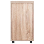 Meuble de rangement en bois avec portes et étagères réglables | Cuisine ou salle de bain