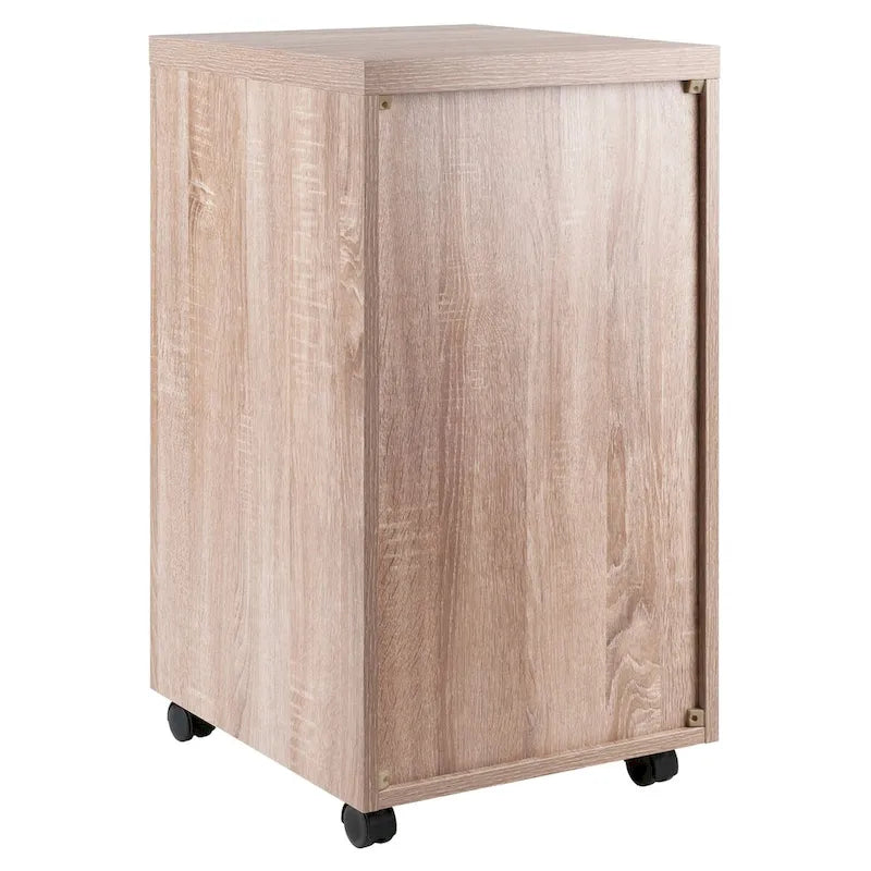Meuble de rangement en bois avec portes et étagères réglables | Cuisine ou salle de bain