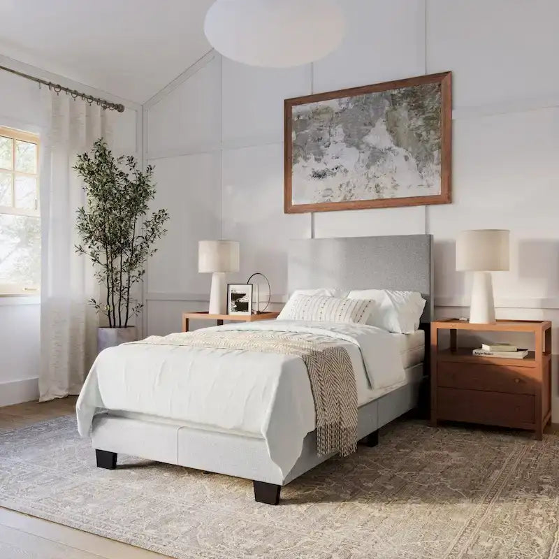 Cadre de lit simple moderne | Sommier requis | Meubles de chambre minimalistes