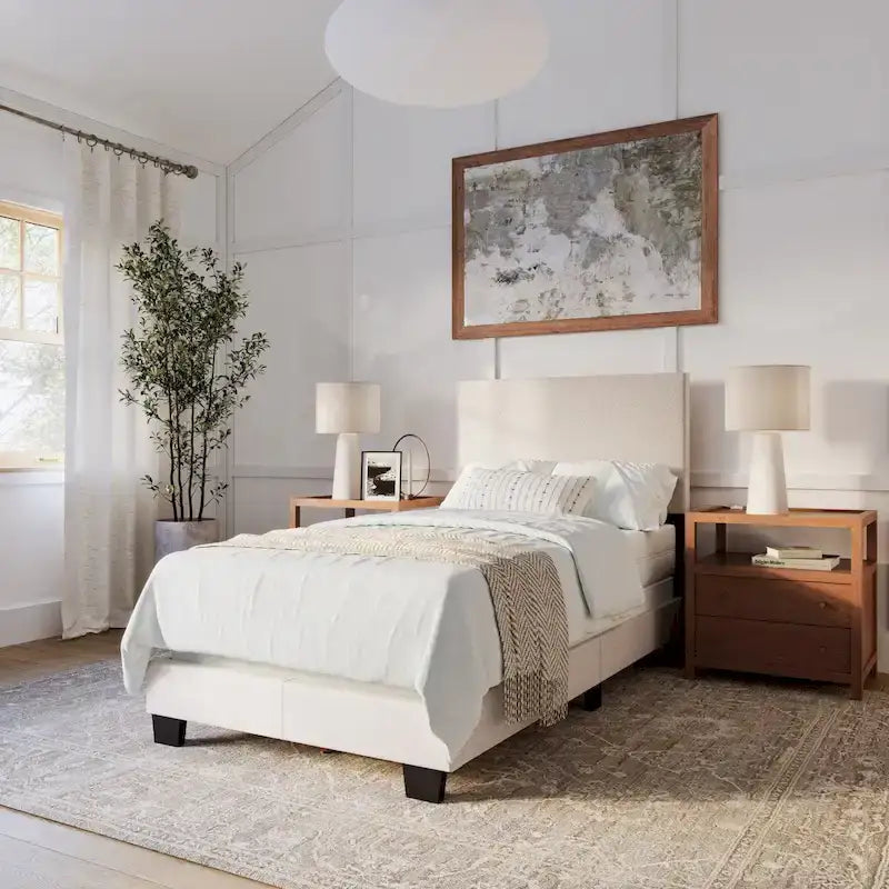 Cadre de lit simple moderne | Sommier requis | Meubles de chambre minimalistes