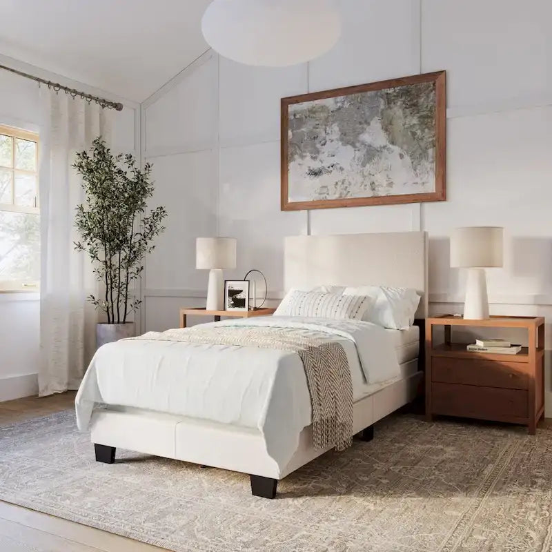 Cadre de lit simple moderne | Sommier requis | Meubles de chambre minimalistes