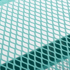 Chariot de rangement à roulettes en métal à 4 niveaux - 45x35x109 cm