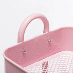 Chariot de rangement à roulettes en métal à 4 niveaux - 45x35x109 cm