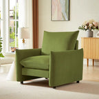 Fauteuil d'appoint moderne 33" | Chaise longue rembourrée pour salon