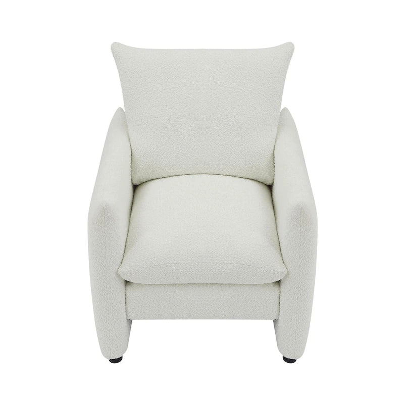 Fauteuil d'appoint moderne 33" | Chaise longue rembourrée pour salon
