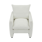 Fauteuil d'appoint moderne 33" | Chaise longue rembourrée pour salon