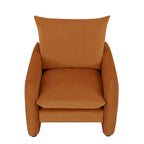 Fauteuil d'appoint moderne 33" | Chaise longue rembourrée pour salon