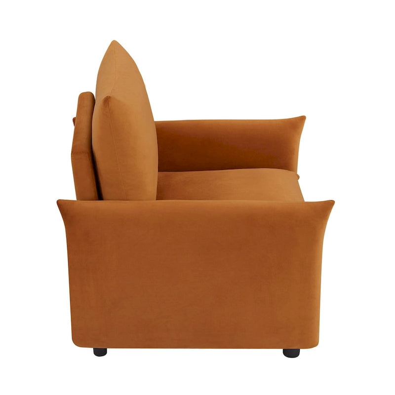 Fauteuil d'appoint moderne 33" | Chaise longue rembourrée pour salon