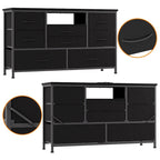 Meuble TV commode avec prise de courant et LED pour TV 55 pouces - 55 pouces