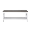 Table Basse de Ferme Moderne | Bois Massif | Accent Rustique pour Salon