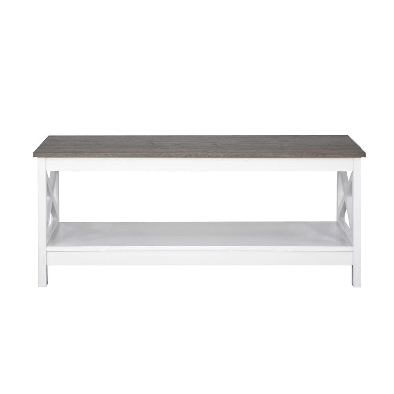 Table Basse de Ferme Moderne | Bois Massif | Accent Rustique pour Salon