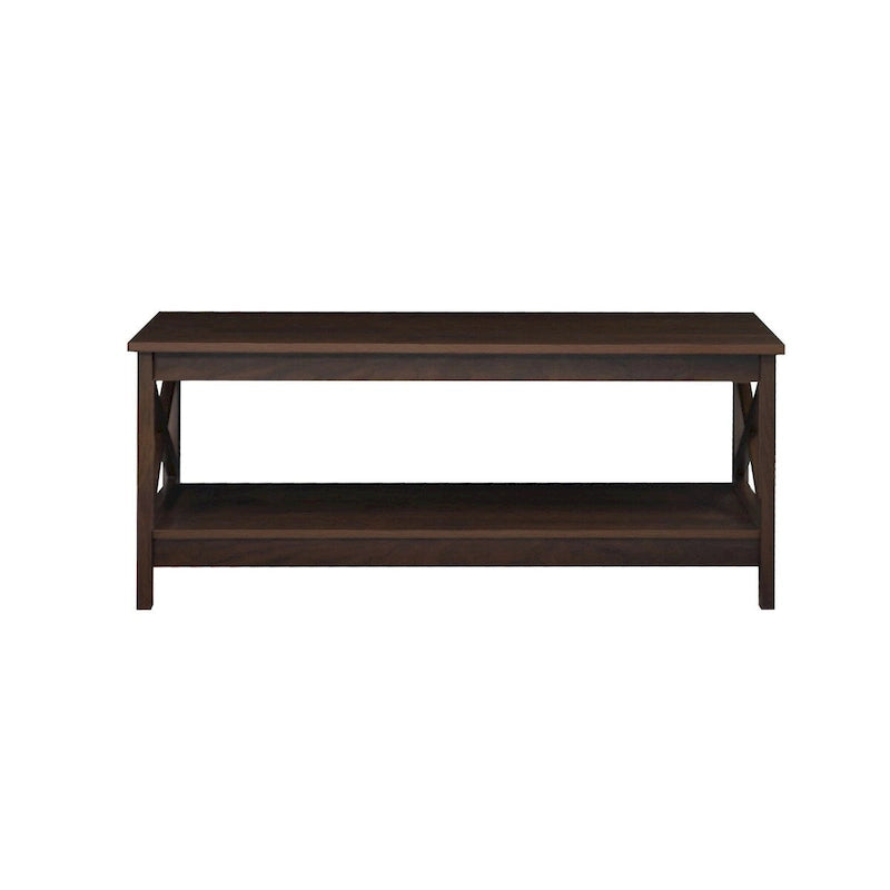 Table Basse de Ferme Moderne | Bois Massif | Accent Rustique pour Salon