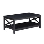 Table Basse de Ferme Moderne | Bois Massif | Accent Rustique pour Salon