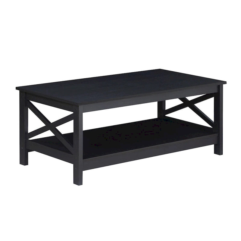 Table Basse de Ferme Moderne | Bois Massif | Accent Rustique pour Salon