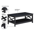 Table Basse de Ferme Moderne | Bois Massif | Accent Rustique pour Salon