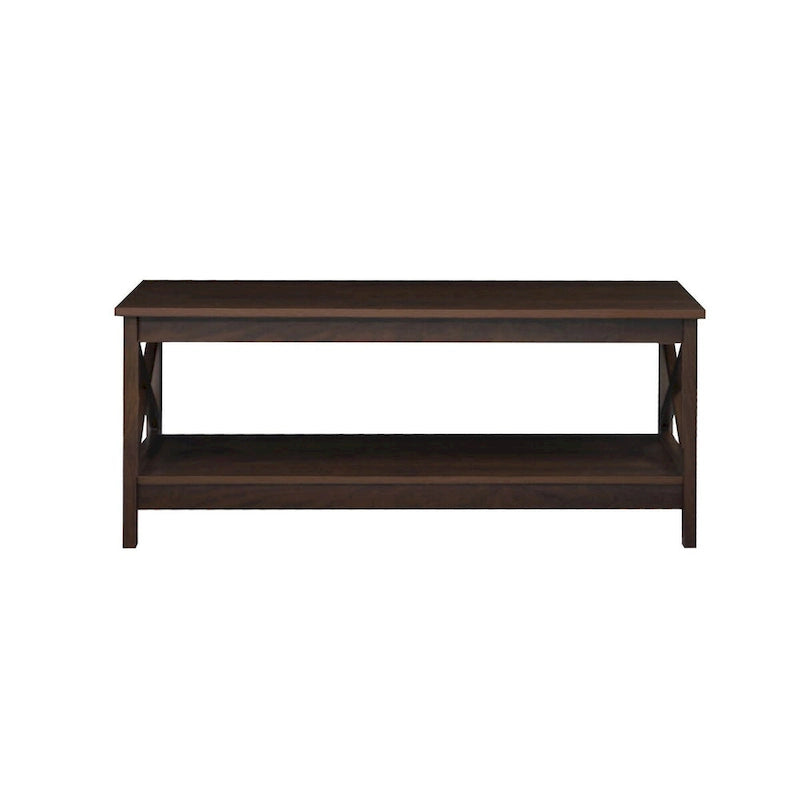 Table Basse de Ferme Moderne | Bois Massif | Accent Rustique pour Salon