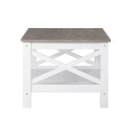 Table Basse de Ferme Moderne | Bois Massif | Accent Rustique pour Salon