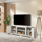 Meuble TV moderne de style ferme | Console de divertissement inspirée des granges